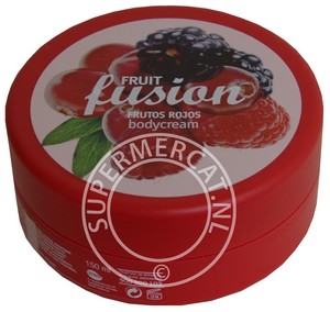 Order the special and limited Deliplus Crema Corporal Fruit Fusion Frutos Rojos 150ml Body Cream from Spain