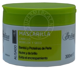 Deliplus Mascarilla Alisado Stylius 400ml Hair Mask nourishes and provides shine