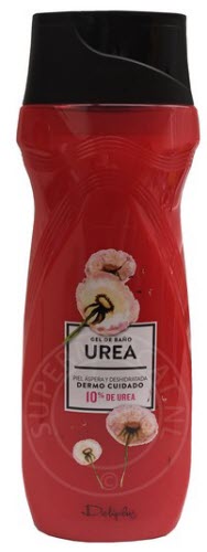Deliplus Gel de Ducha Reparador Urea is a special bath & shower gel enriched with urea