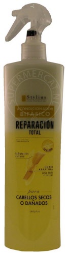 Deliplus Acondicionador Bifasico Reparacion Total Stylius 400ml Hair Conditioner is easy to use